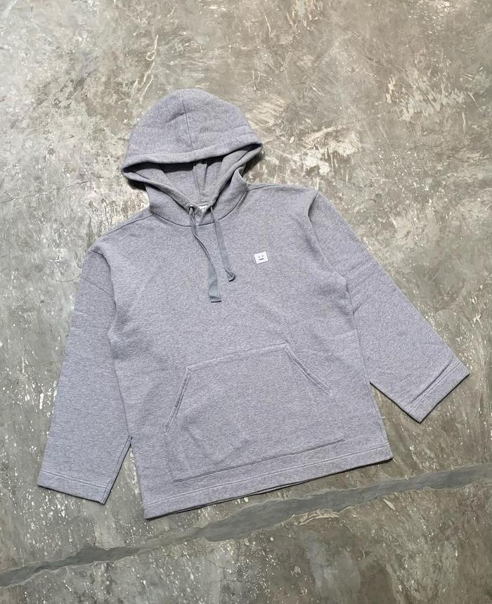 Authentic / Original Acne Studios - Florida Face PSS17 Hoodie (Grey)