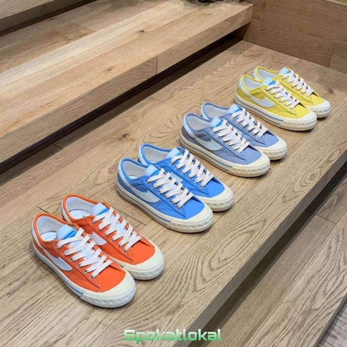 Sepatu Compass Retrograde Low Baby Blue , Yellow, Orange, Grey Cyan