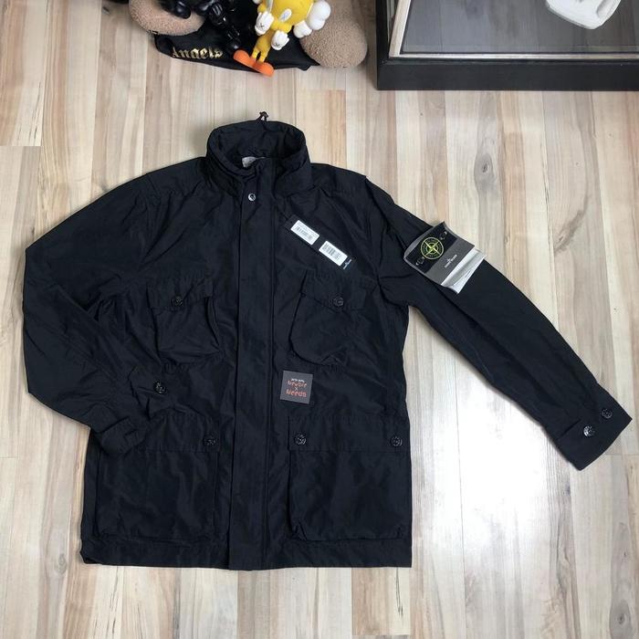 SS21 40922 Si (Stn Island) Micro Reps Field Jacket Black/Jaket SS21