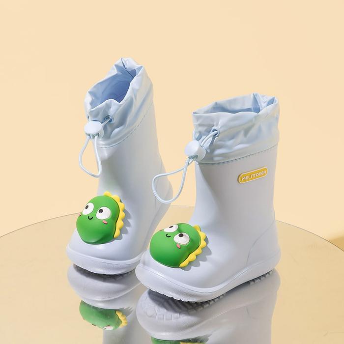 Rain boots anak umur 1-6tahun/ Sepatu boots dino anak umur 1-6 tahun