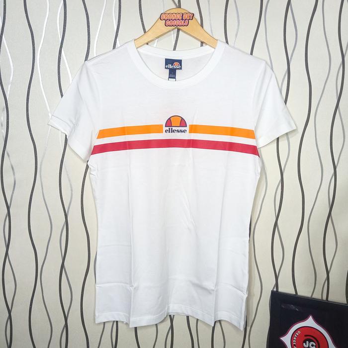 Tshirt Ellesse Alba Crop Women White Original3