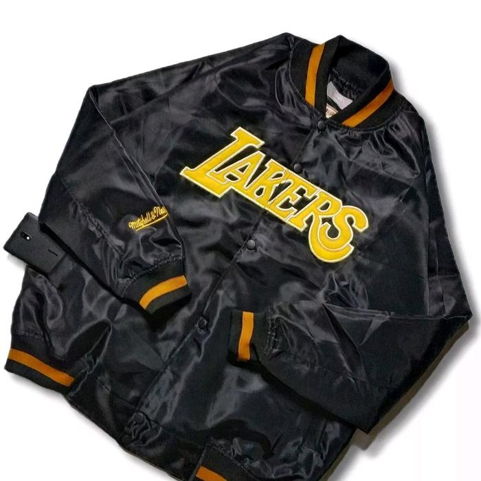 Jaket Varsity LAKERS Bordir Full Tag - Jaket Bomber Lakers Kekinian