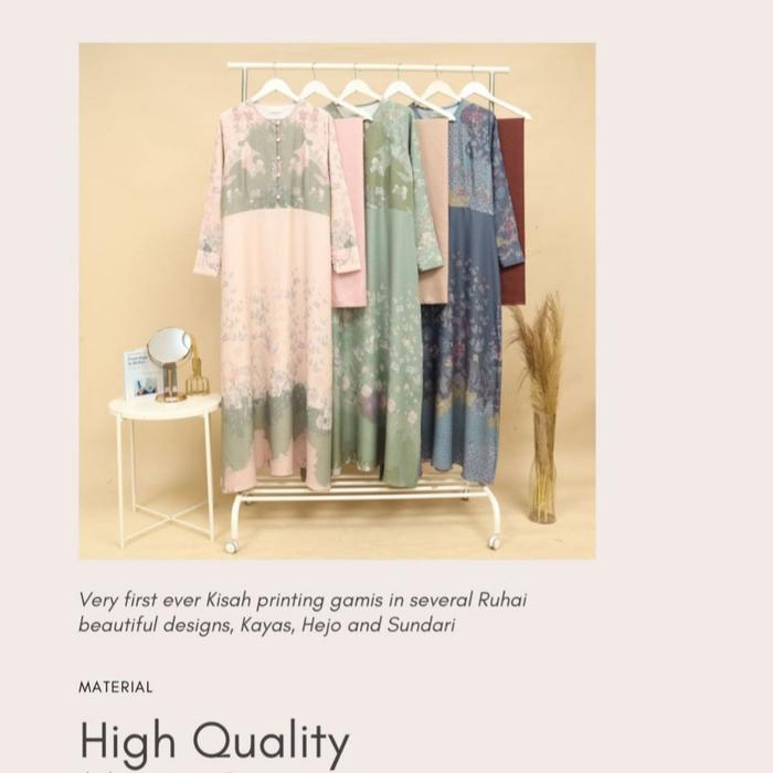 Gamis Ruhai Series pink merajut kisah oki setiana dewi