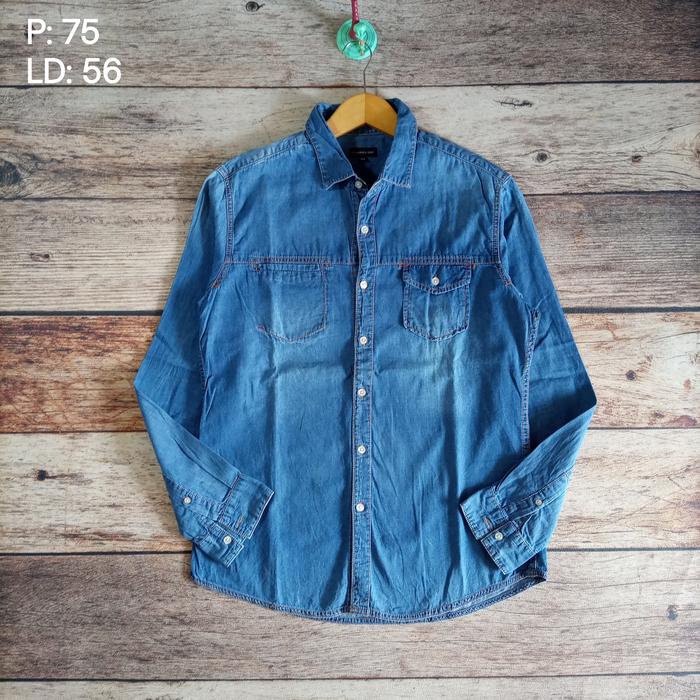 Kemeja Denim Florence & Fred