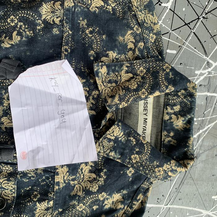 Bondage jacket issey miyake japan