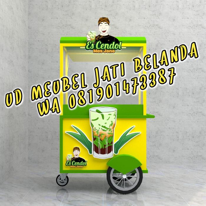 gerobak cendol gerobak minuman gerobak es cendol kekinian