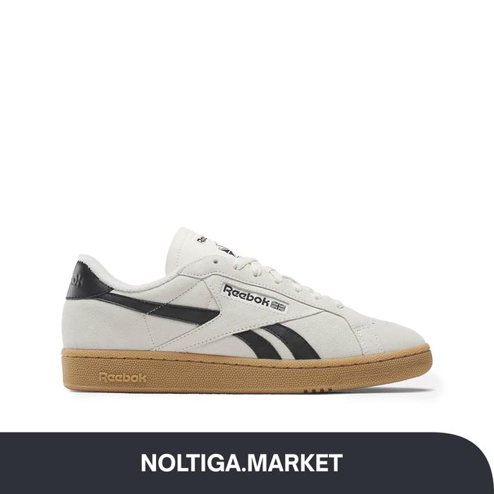 Reebok Club C Grounds UK Chalk Core Black Gum Original Resmi