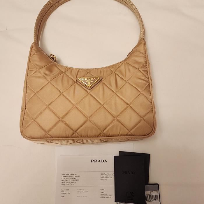 Original Bag Nylon Prada Beige  women