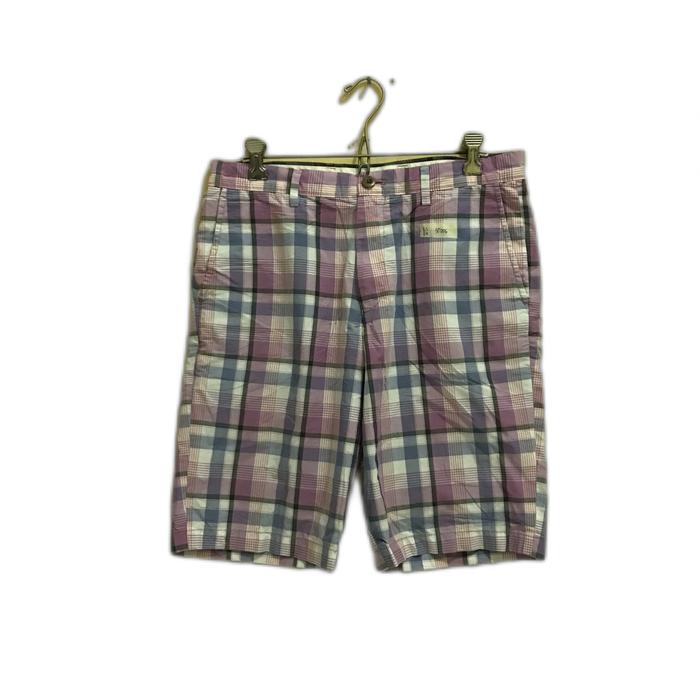 Celana chino Uniqlo motif kotak original second