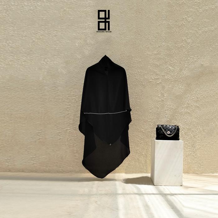 Khimar Medina fursan silk by Benang Hitam