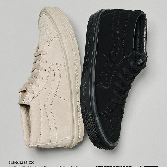 LIMITED EDITION VANS SK8 MID SKATE X NEIGHBORHOOD ORIGINAL RESMI STORE