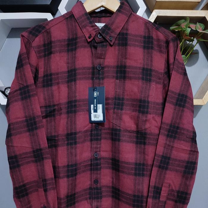 Kemeja Flanel Bombboogie Original