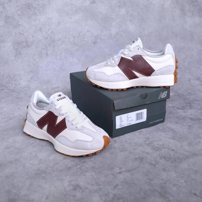 Sepatu New Balance WS327SG GREY BURGUNDY STAUD [ BNIB ]
