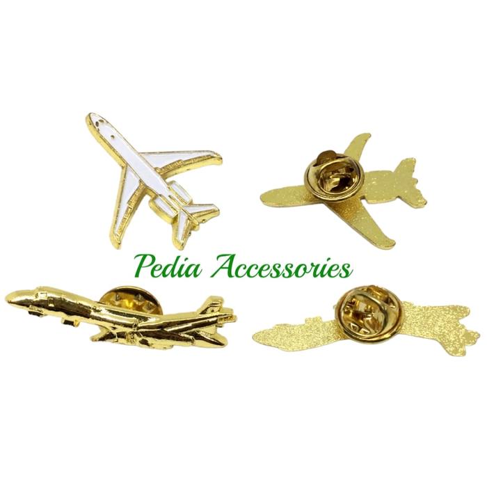 Pin Pesawat Pin Bross Lencana Pesawat