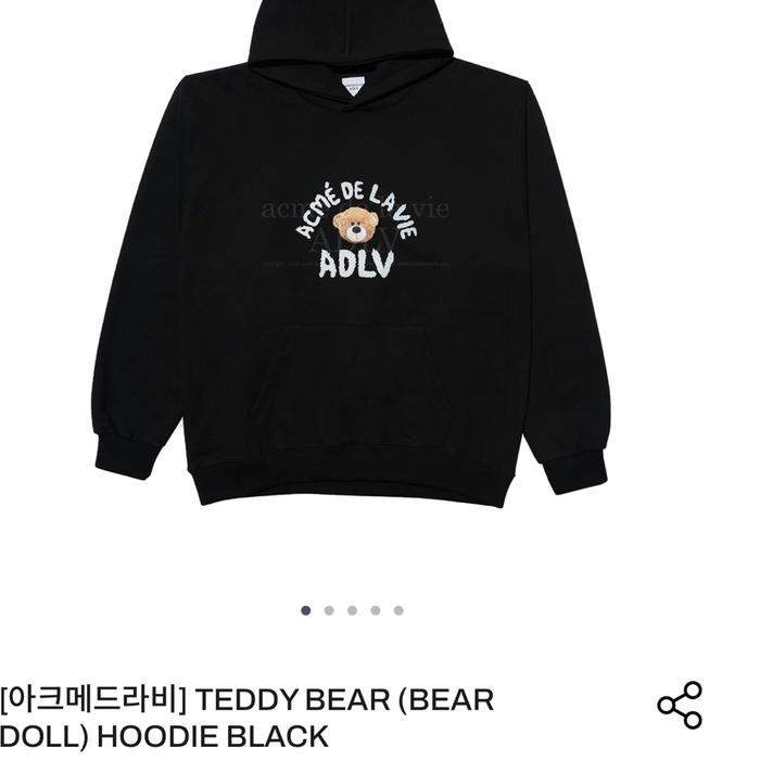ADLV bear hoodie