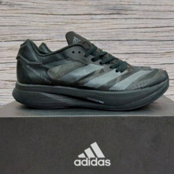 ADIDAS ADIOS ADIZERO  PRO 2 TRIPLE BLACK ORIGINAL VIETNAM BNIB