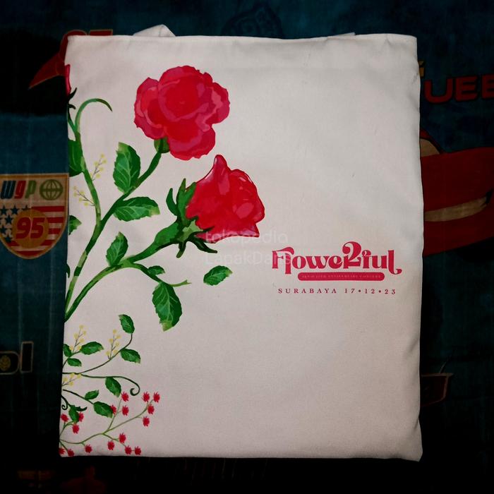 Tote Bag Flowerful(benefit Rose)