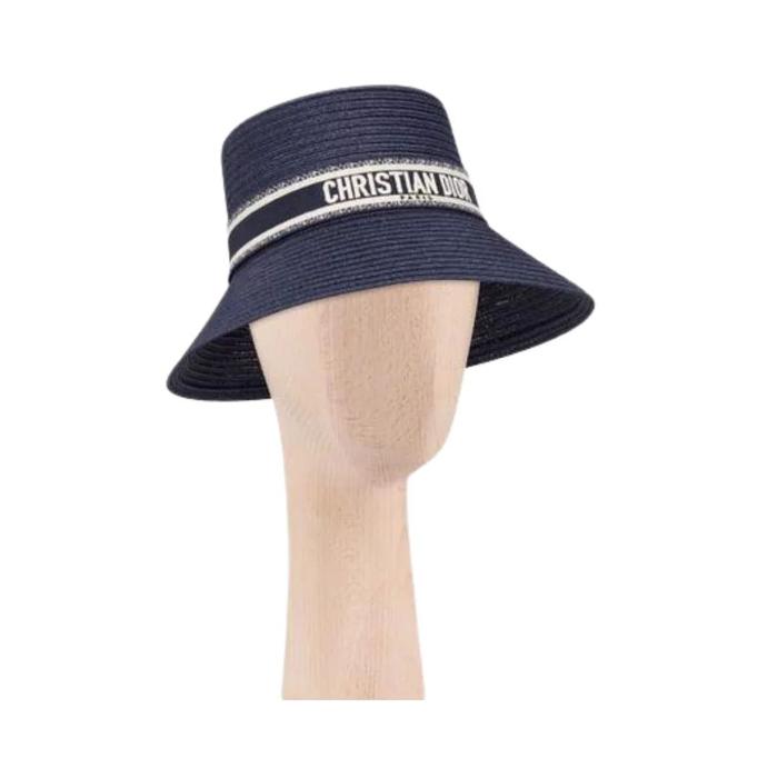 Dioresort Hat Brim Bleu Fonce