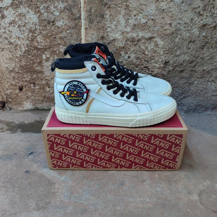Vans SK-8 HI MTE DX x NASA Space Voyager White 100% Original resmi st