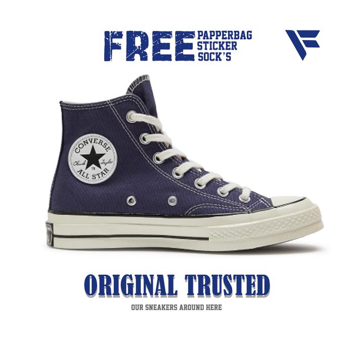 Converse CT 70S HI Navy Obsidian Egret Original