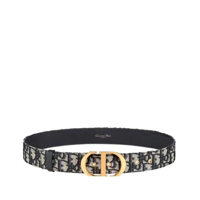 30 Montaigne Basic Belt Bleu Multicolor