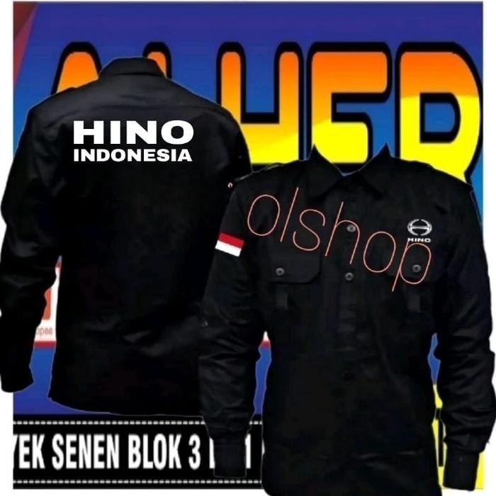 kemeja Hino baju Hino seragam Hino kemeja kerja Hino baju kerja Hino