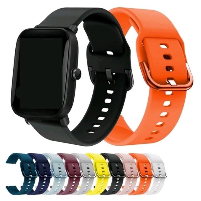 Strap Aukey Smartwatch LS02 Rubber Tali Jam Tangan