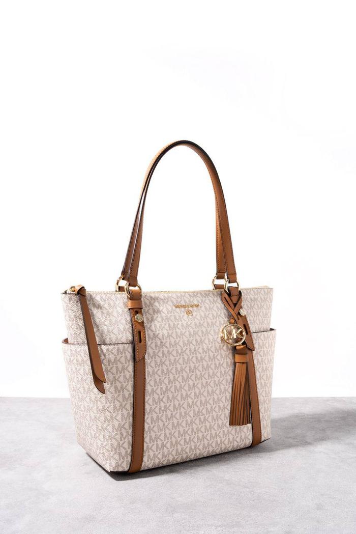 MK Sullivan medium monogram tote bag  Vanilla - Acorn