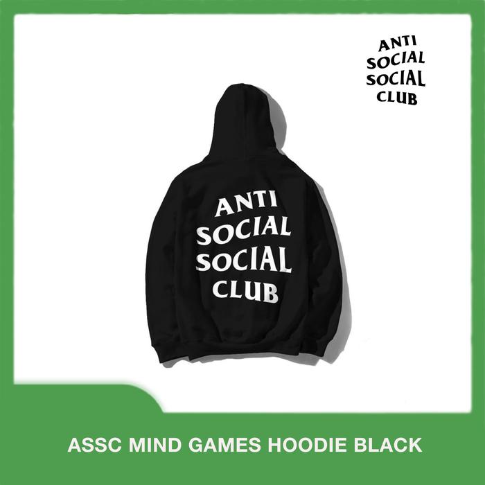 ASSC “Mind Games“ Black Hoodie 100% Original