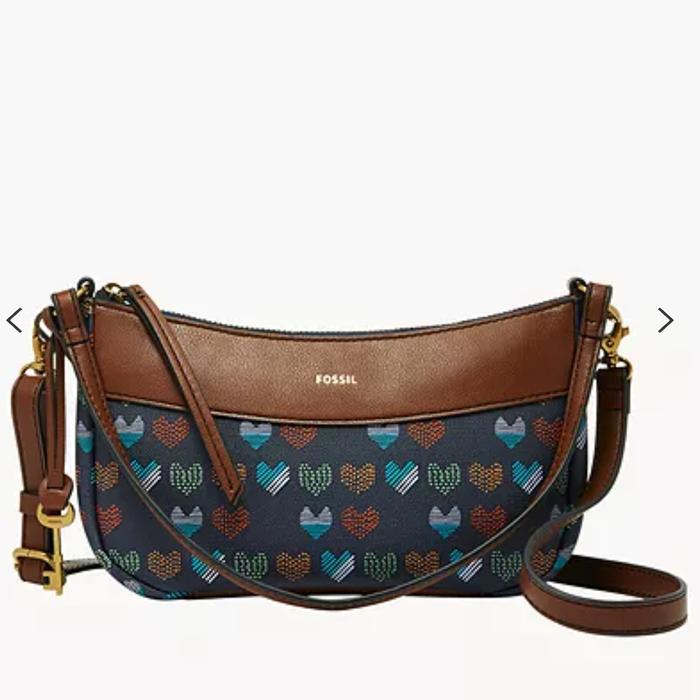 Fossil Skylar Baguette Handbag Crossbody