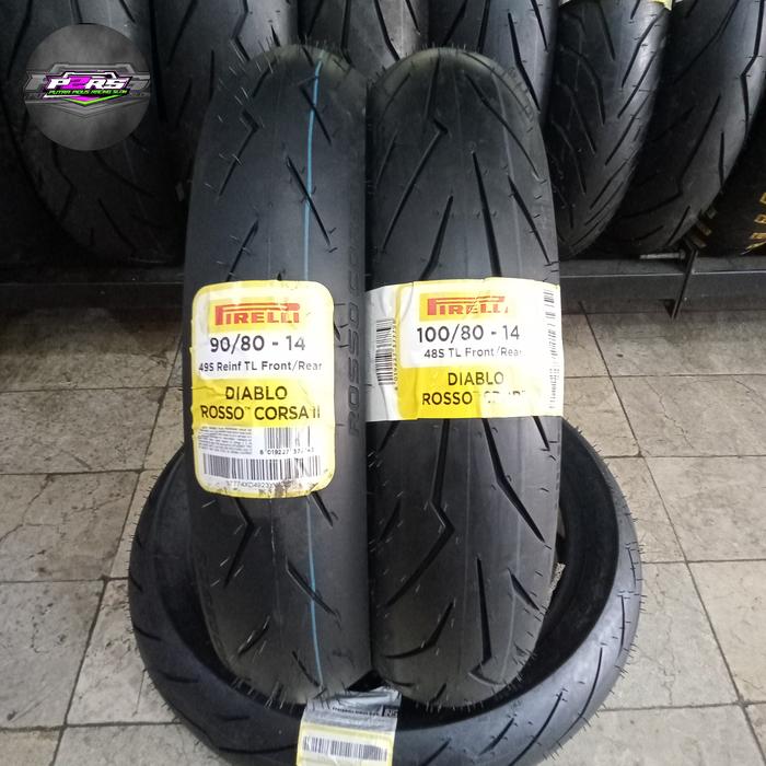 ban Pirelli PAKET BAN PIRELLI SUNMORY 90/80-100/80/14