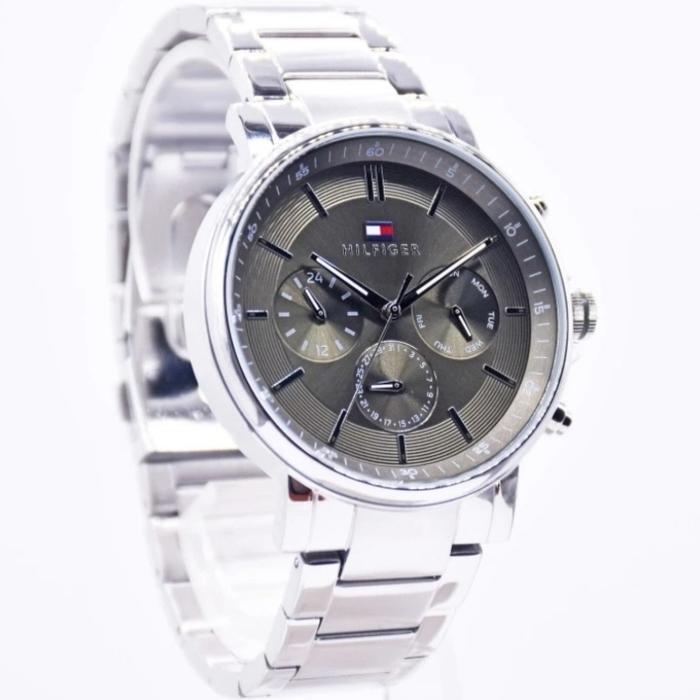 TOMMY HILFIGER 1710587 Jam Tangan Analog Pria Stainless Original