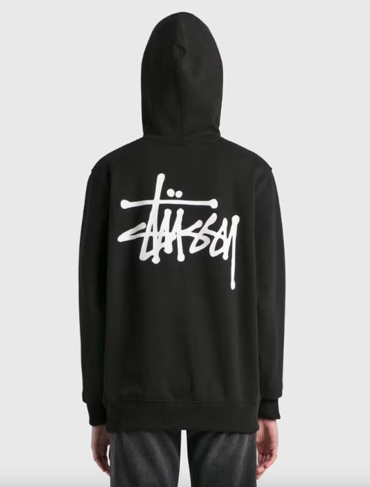 Stussy Basic Small Logo Pigment Pullover Hoodie - ORI