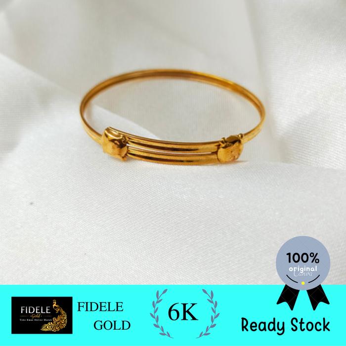 gelang emas asli anak gelang anak mainan emas asli 300 6k