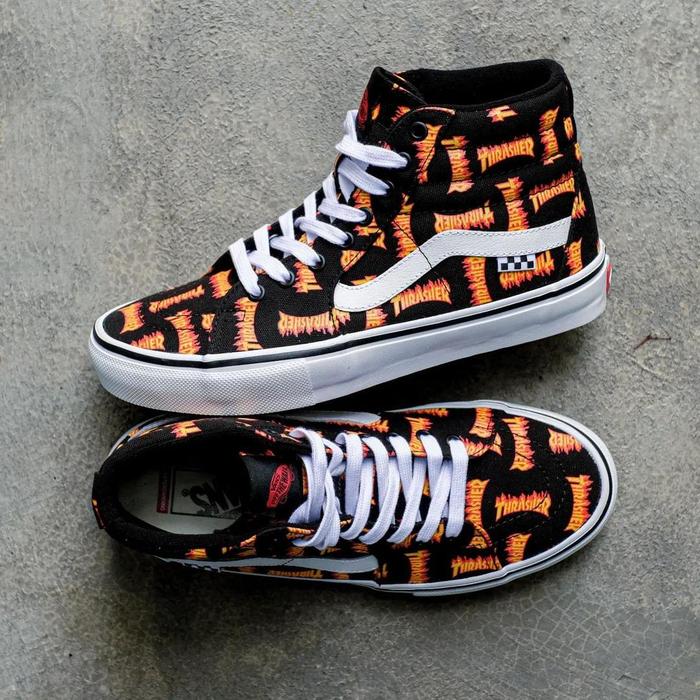 VANS SK8 HI SKATE X THRASHER ORIGINAL