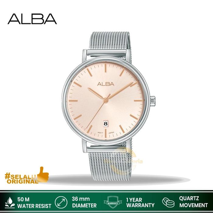 Jam Tangan Wanita Alba AG8N81X1 AG8N81 Original Resmi