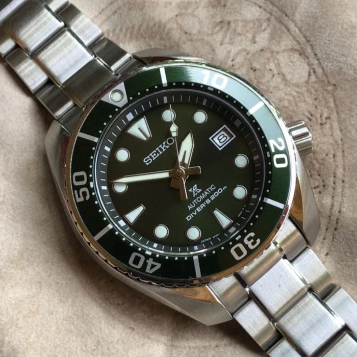 Seiko Green Sumo Watch ORI