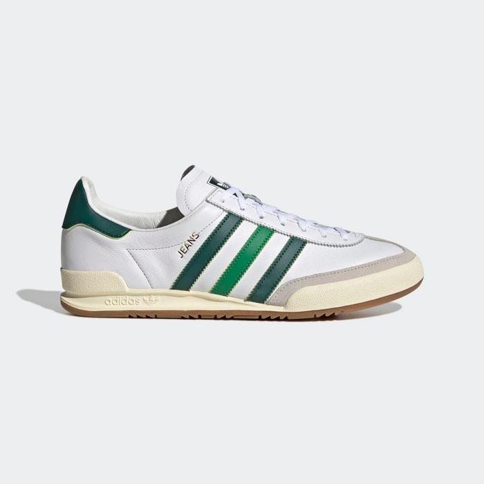 Sepatu Adidas Jeans White Green Men's Original