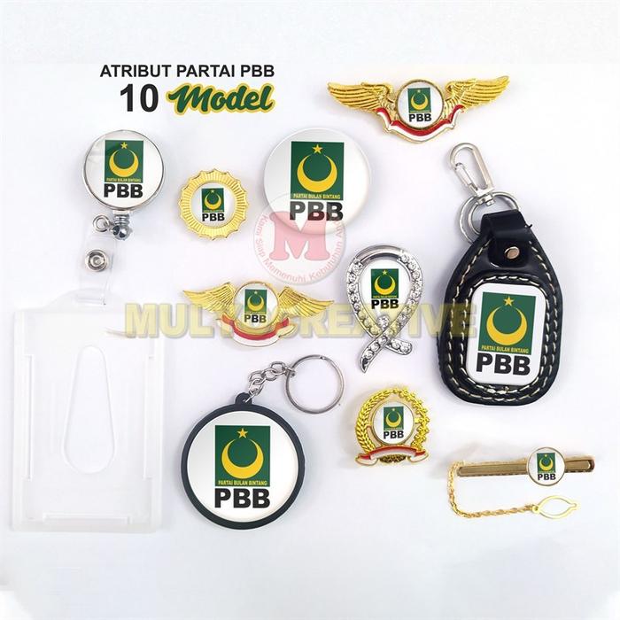 Pin PBB Aksesoris PBB Atribut Partai PBB