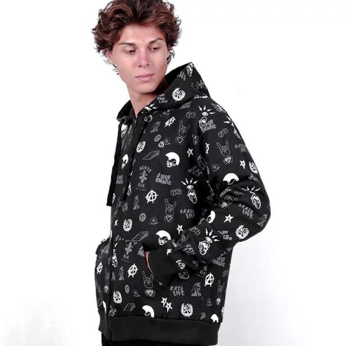Jaket Juice Ematic Knup Black Original
