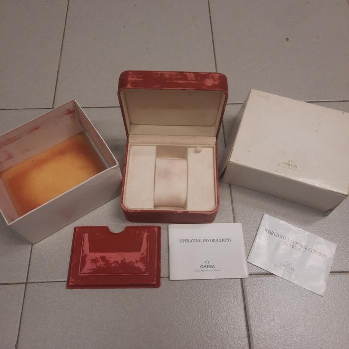 Box Kotak Jam Omega Original Vintage Longines Omega Tag Heuer Seiko AP