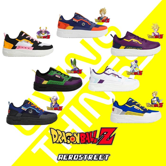 Aerostreet x Dragon Ball Z - Sepatu Sneakers Aero DragonBall Official