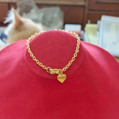 Gelang Rante 24K emas 99,99%.