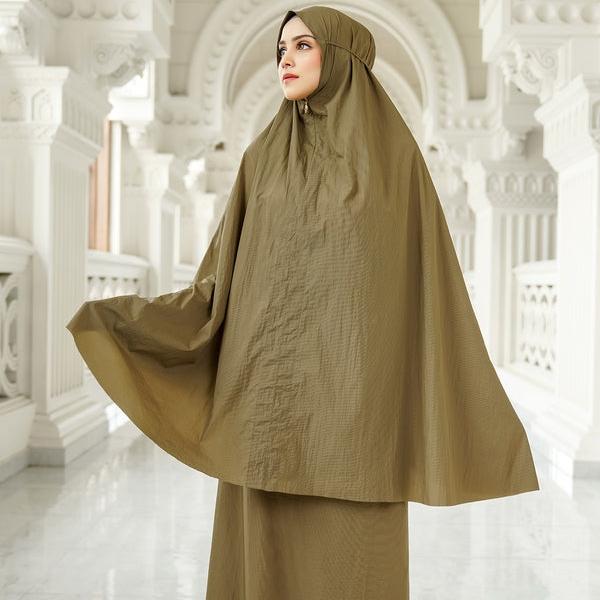 BUTTONSCARVES Capsule Prayer Robe - Olive