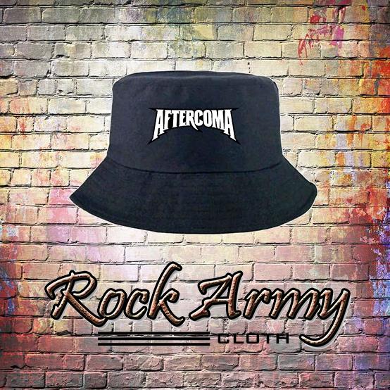 Topi Band | Bucket Hat | Topi Hitam | Aftercoma | Anthrax