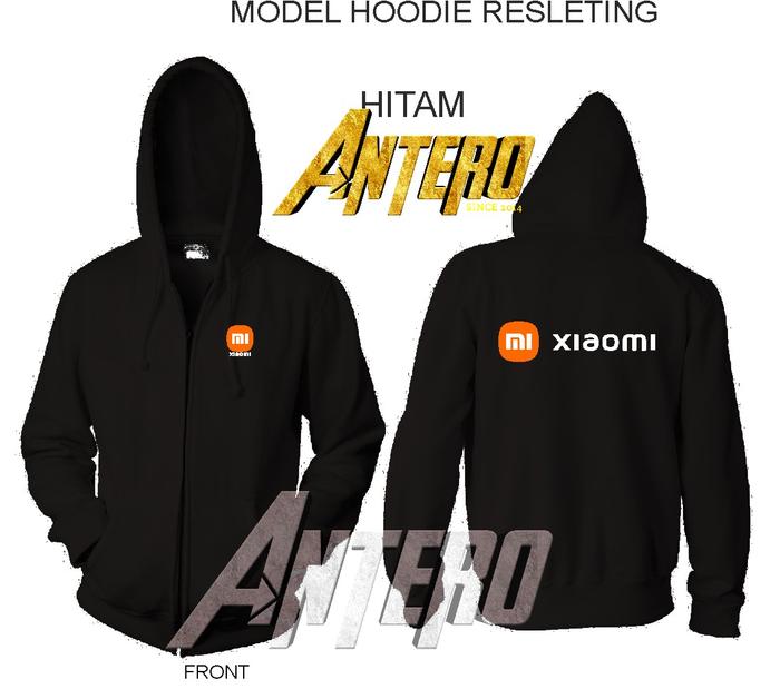 Jaket Resleting Zipper Handphone Xiaomi