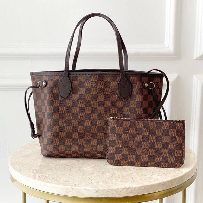 Louis Vuitton LV neverfull PM tote damier ebene