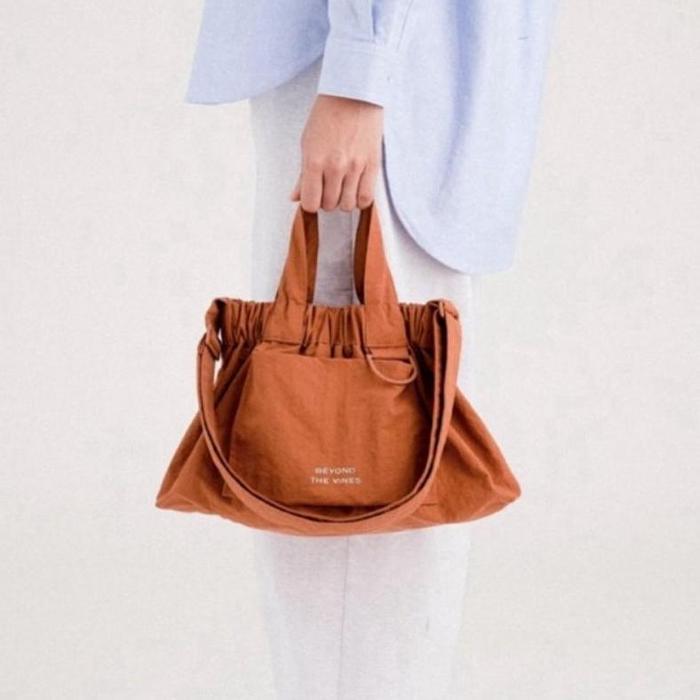 ORIGINAL TAS DUMPLING BAG BEYOND TAS TRENDY KEREN btv - TAS LIPAT
