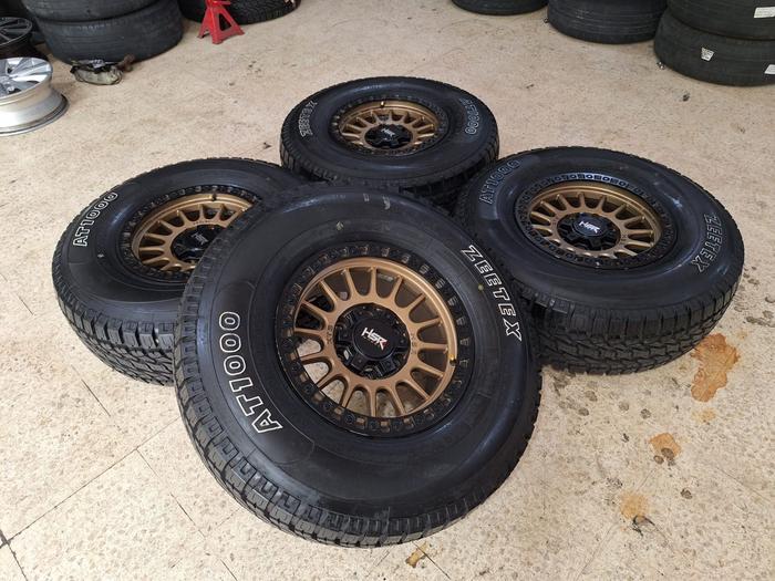 Velg Mobil Bekas Ring 15 XTS HSR R15 Lubang 6 Ban 31x10,5 R15