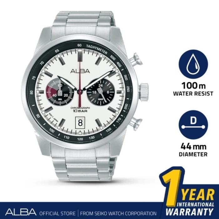 Alba A4B009#A4B009#Alba A4B009X1#jam tangan pria Alba A4b009